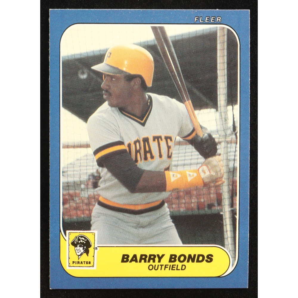 Barry Bonds 1986 Fleer Update #U14 XRC RC at PristineAuction.com