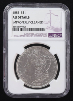 1883 Morgan Silver Dollar (NGC AU Details) at PristineAuction.com
