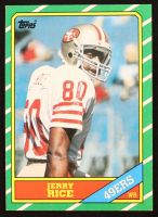 Jerry Rice 1986 Topps #161 RC at PristineAuction.com