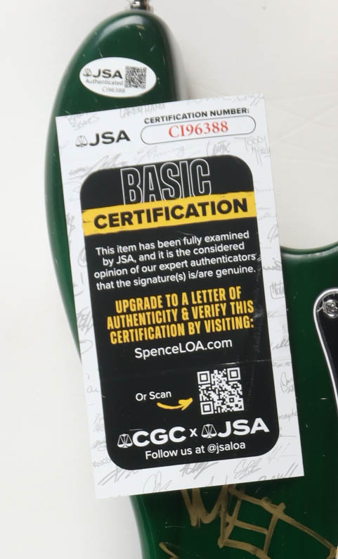 Method Man Signed Full-Size Electric Guitar Inscribed "Wu-Tang 4 Evah" (JSA) at PristineAuction.com Method Man Signed Full-Size Electric Guitar Inscribed "Wu-Tang 4 Evah" (JSA) at PristineAuction.com