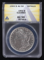 1902 Morgan Silver Dollar (ANACS AU50 Details) at PristineAuction.com