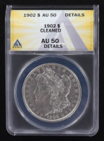 1902 Morgan Silver Dollar (ANACS AU50 Details) at PristineAuction.com