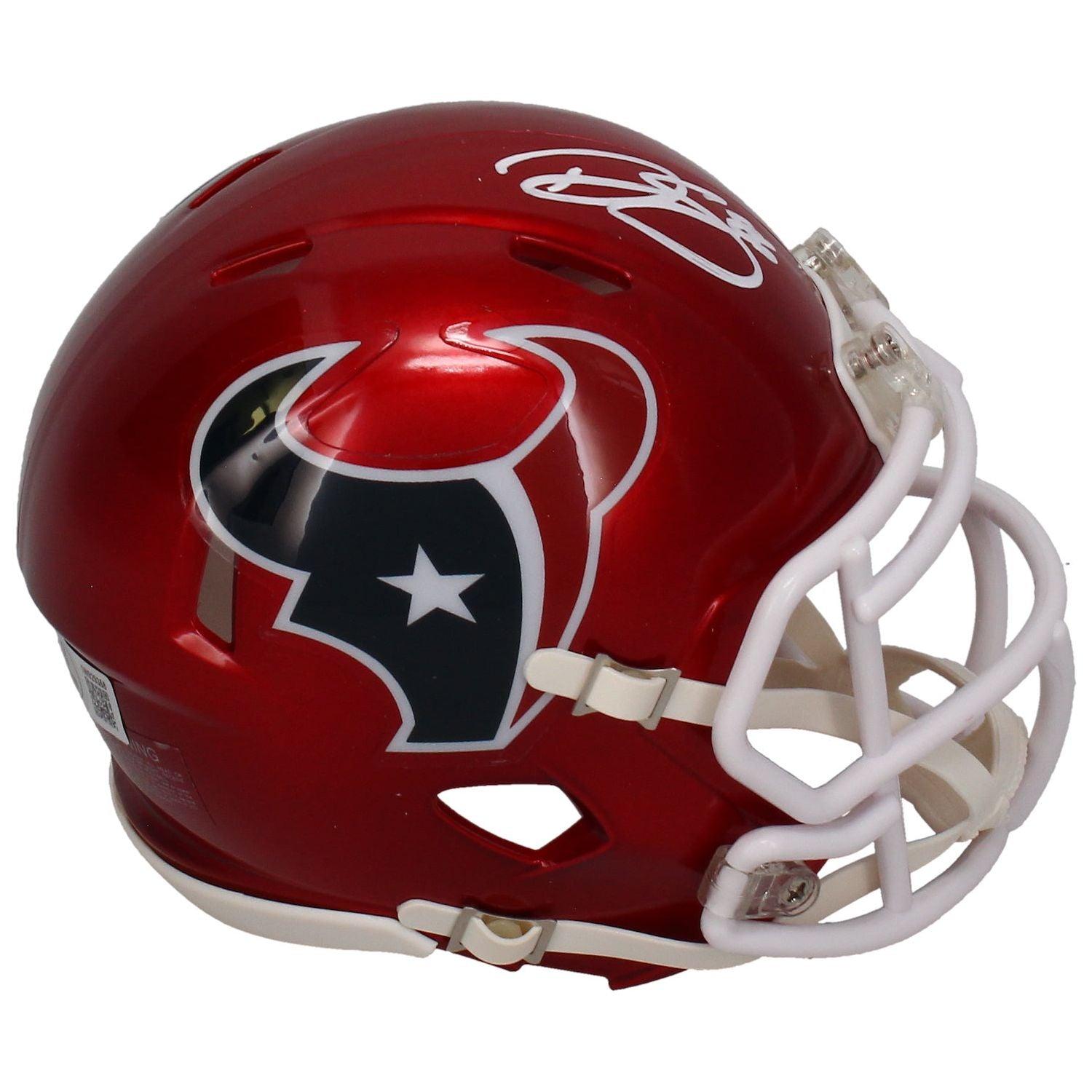 Dalton Schultz Signed Texans Flash Alternate Speed Mini Helmet (Beckett) at PristineAuction.com Dalton Schultz Signed Texans Flash Alternate Speed Mini Helmet (Beckett) at PristineAuction.com