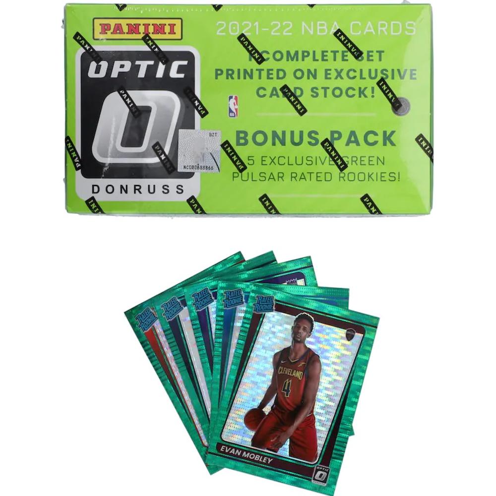 2021-22 Panini Donruss Optic Nba Factory Sealed Complete Set Green Pulsars at PristineAuction.com 2021-22 Panini Donruss Optic Nba Factory Sealed Complete Set Green Pulsars at PristineAuction.com