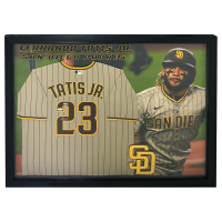 Fernando Tatis Jr. Signed Padres Custom Framed Jersey Display (JSA) at PristineAuction.com