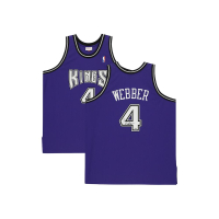 Chris Webber Signed Kings Mitchell & Ness Authentic Jersey (Fanatics) at PristineAuction.com