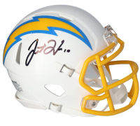 Justin Herbert Signed Chargers Speed Mini Helmet (Fanatics) at PristineAuction.com