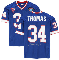 Thurman Thomas Signed Bills Mitchell & Ness Authentic Throwback Jersey (Fanatics) at PristineAuction.com