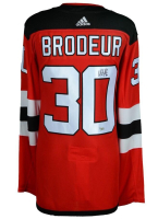 Martin Brodeur Signed Devils Authentic Adidas Jersey (Fanatics) at PristineAuction.com
