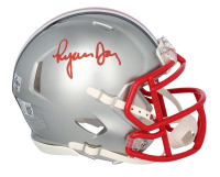Ryan Day Signed Buckeyes Speed Mini Helmet (Beckett) at PristineAuction.com