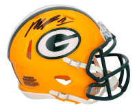 Micah Parsons Signed Packers Speed Mini Helmet (Beckett) at PristineAuction.com