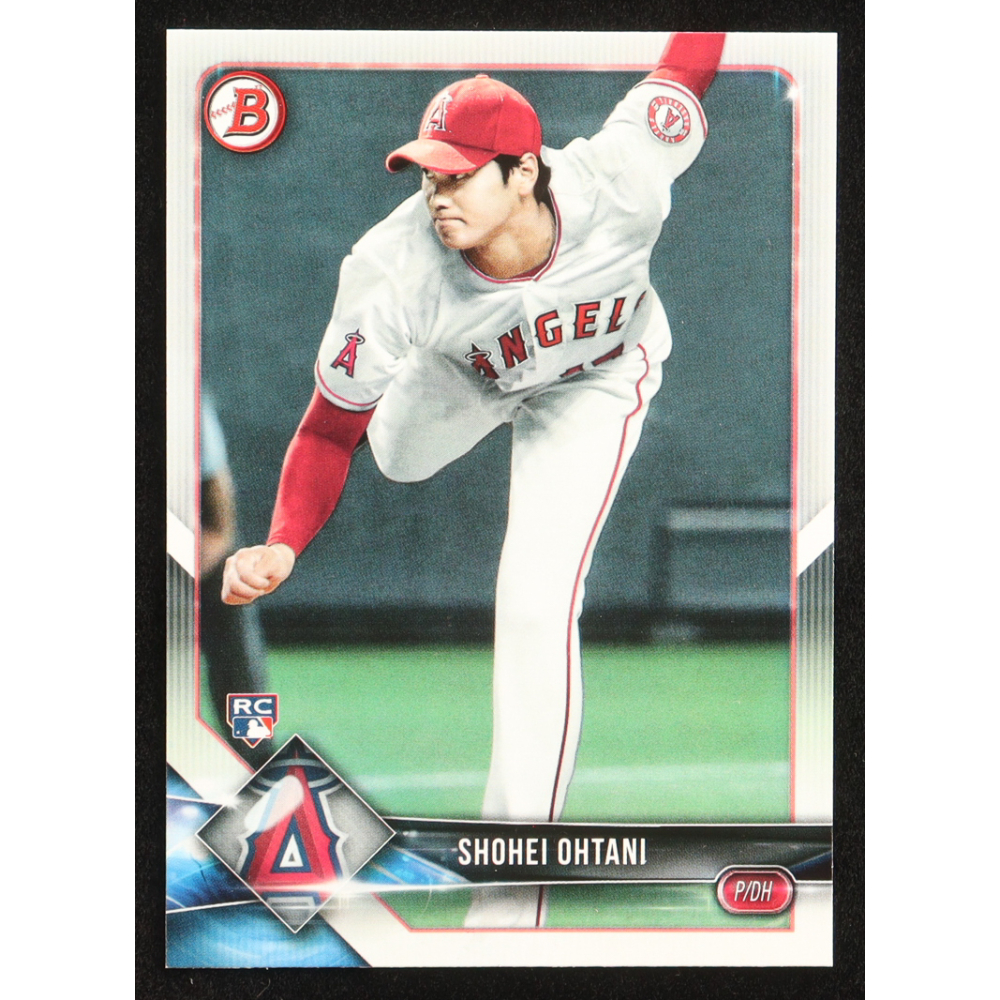 Shohei Ohtani 2018 Bowman #49 RC at PristineAuction.com