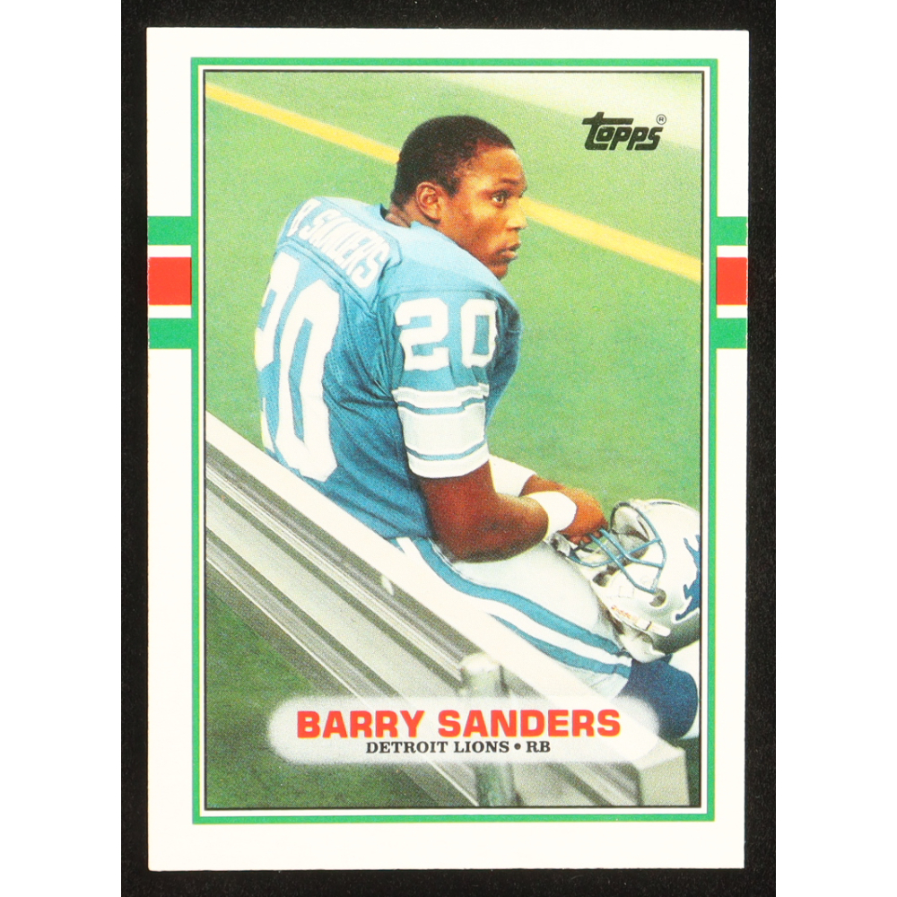 Barry Sanders 1989 Topps Traded #83T RC at PristineAuction.com