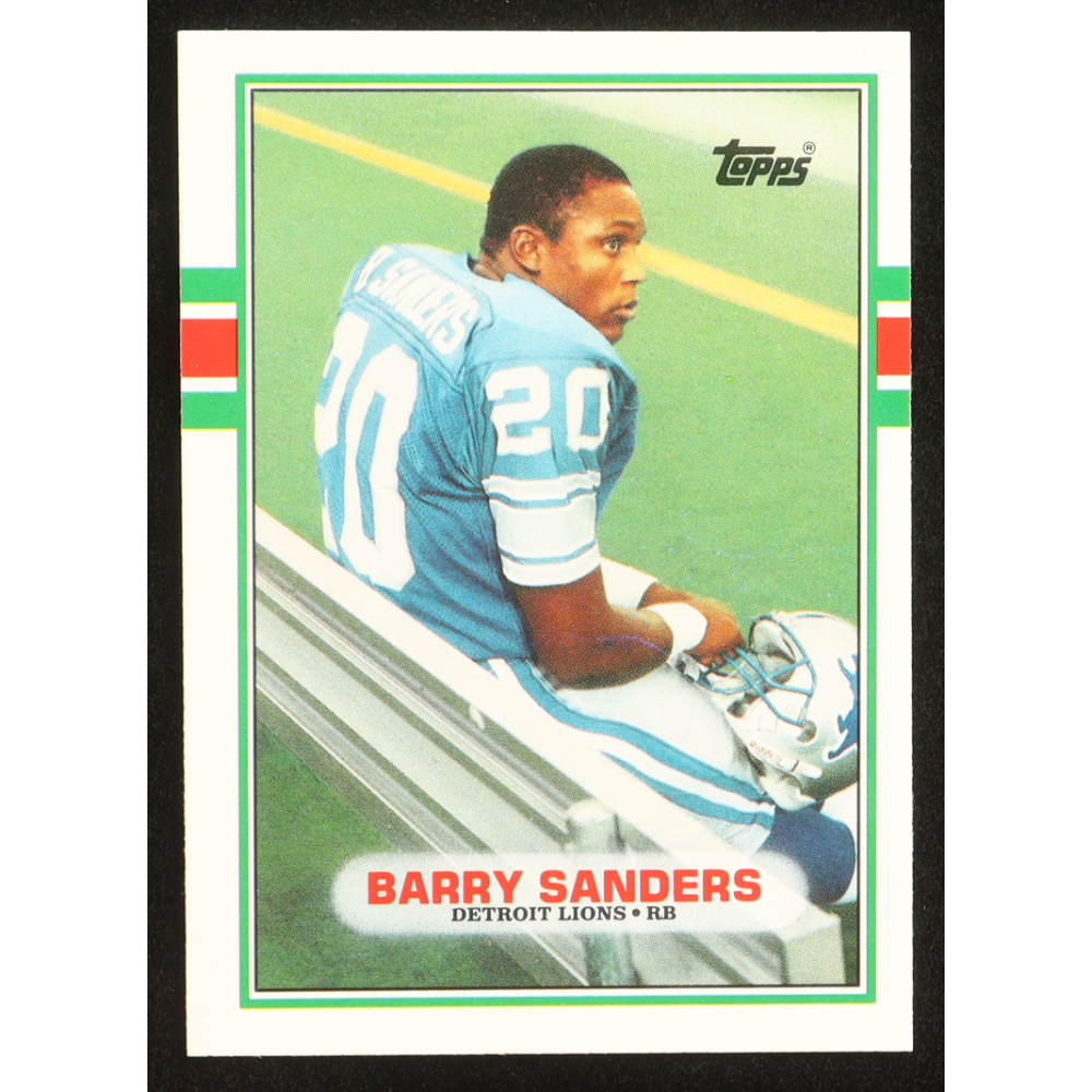 Barry Sanders 1989 Topps Traded #83T RC at PristineAuction.com