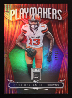 Odell Beckham Jr. 2019 Elite Playmakers Gold #4 #04/10 at PristineAuction.com