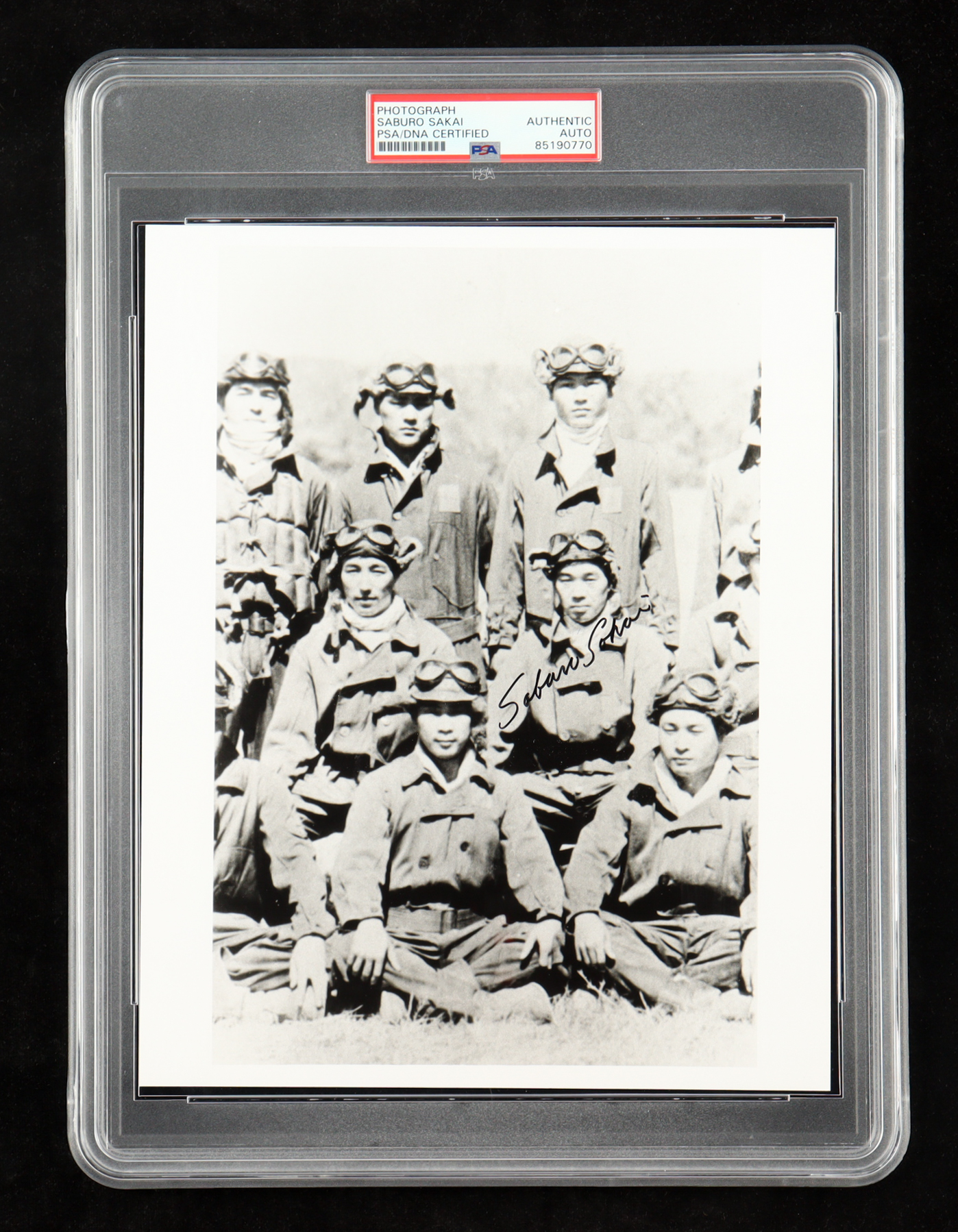 Saburo Sakai Signed 8x10 Photo (PSA) at PristineAuction.com Saburo Sakai Signed 8x10 Photo (PSA) at PristineAuction.com