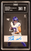 Puka Nacua 2023 Wild Card Matte Silver Foil Black Auto #BCA-PN RC #7/25 (TAG 9) at PristineAuction.com