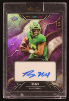 Bo Nix 2023 Wild Card Wildchrome American Metallix #WCM-A RC #6/8 at PristineAuction.com