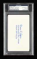 Morris R. Jeppson Signed Cut With Extensive Inscription (PSA) at PristineAuction.com