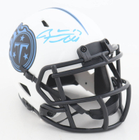 Ryan Tannehill Signed Titans Lunar Eclipse Alternate Speed Mini Helmet (Beckett) at PristineAuction.com