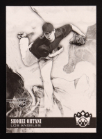 Shohei Ohtani 2018 Diamond Kings Black and White Variations #73 RC at PristineAuction.com