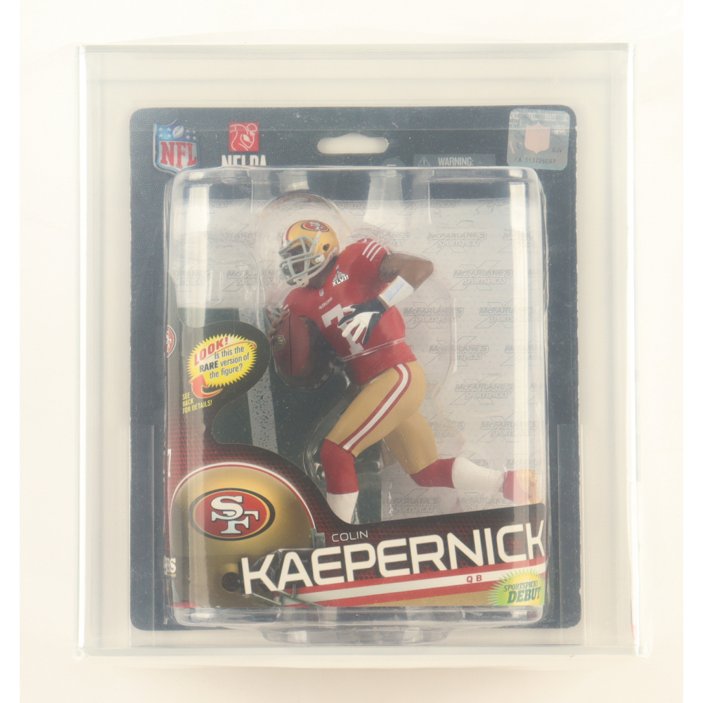 Colin Kaepernick 2013 McFarlane's Sports Picks NFL Series 33 Action Figure (AFA 8.5) at PristineAuction.com