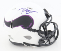 Rich Gannon Signed Vikings Lunar Eclipse Alternate Speed Mini Helmet (Beckett) at PristineAuction.com