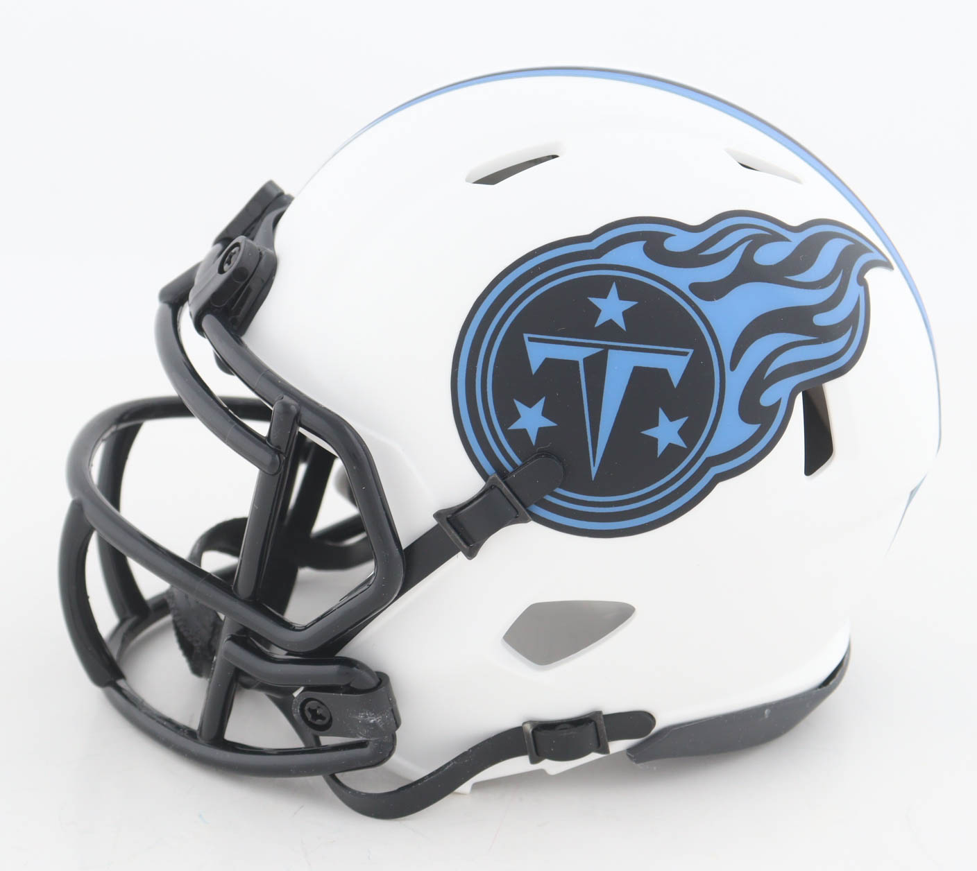 Eddie George Signed Titans Lunar Eclipse Alternate Speed Mini Helmet (Beckett) at PristineAuction.com Eddie George Signed Titans Lunar Eclipse Alternate Speed Mini Helmet (Beckett) at PristineAuction.com