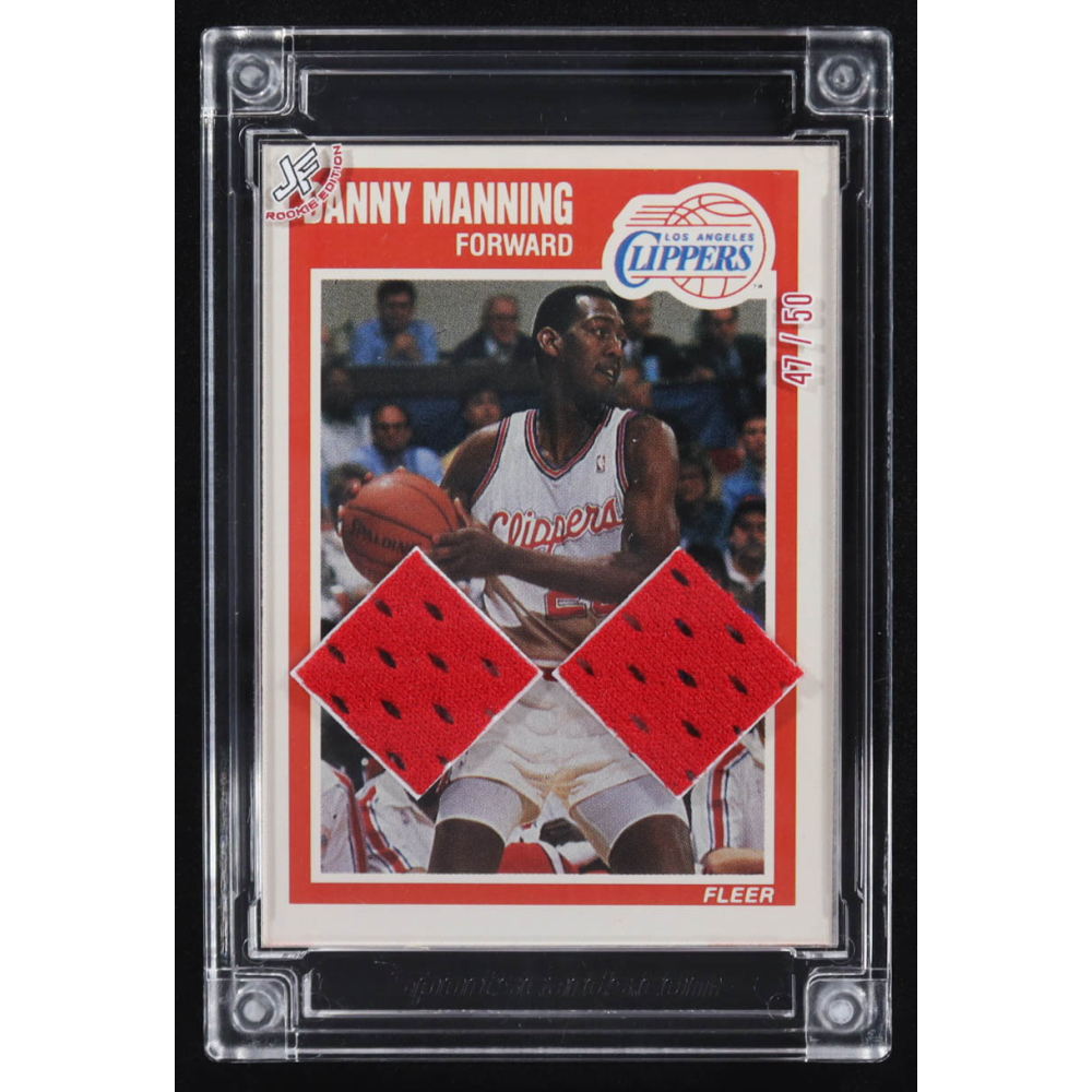 Danny Manning 2024-25 Jersey Fusion Rookie Edition #DM93 #47/50 at PristineAuction.com