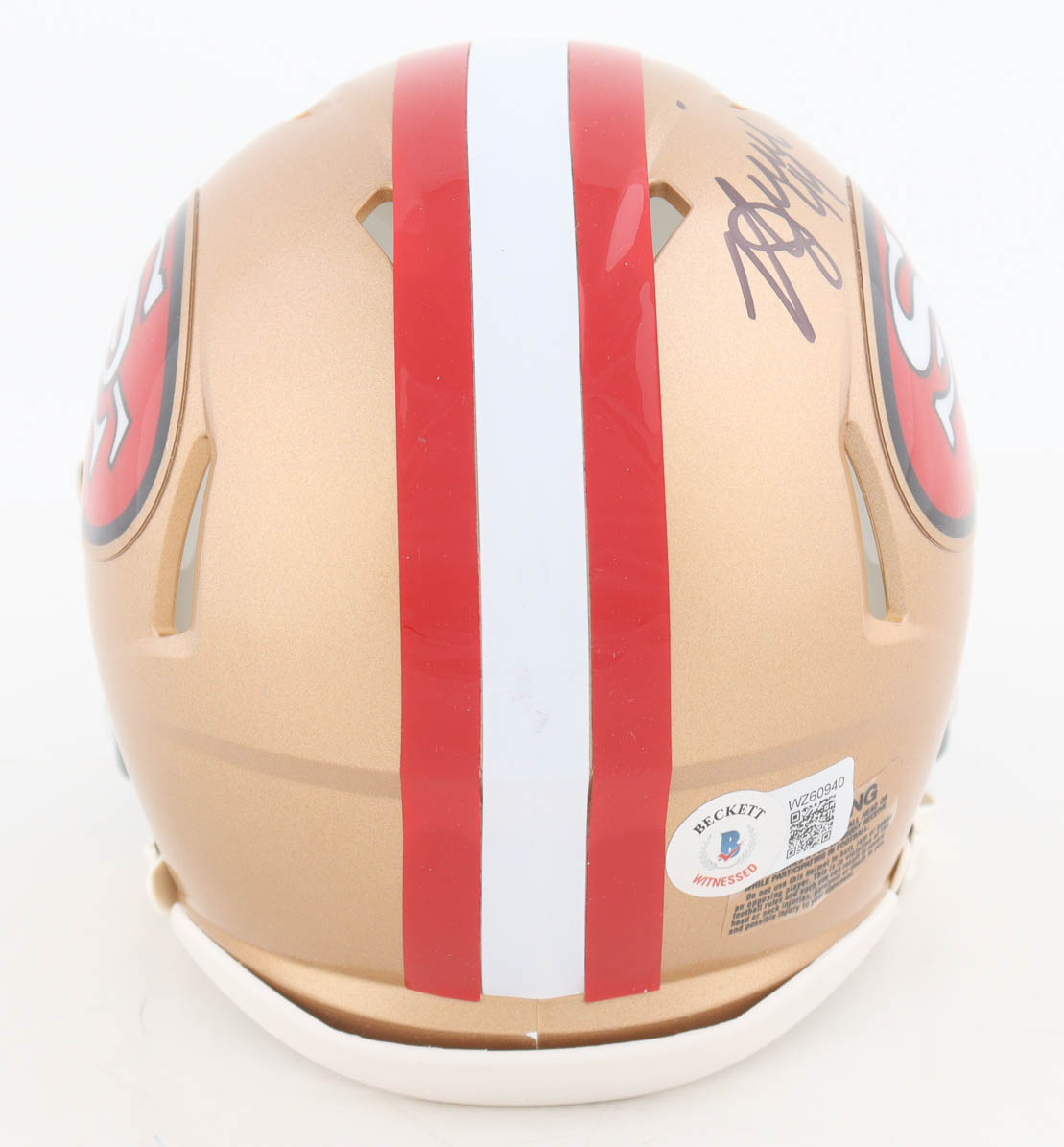 Kyle Juszczyk Signed 49ers Speed Mini Helmet (Beckett) at PristineAuction.com Kyle Juszczyk Signed 49ers Speed Mini Helmet (Beckett) at PristineAuction.com