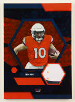 Bo Nix 2024 TruCreator Jumbo Cracked Ice #06 #JC-BN RC at PristineAuction.com