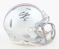Curtis Samuel Signed Ohio State Buckeyes Speed Mini Helmet (Beckett) at PristineAuction.com