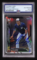 Trent Clark Signed 2016 Topps Bowman Scouts Top 100 #BTP-62 RC (PSA) at PristineAuction.com