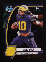 Alex Orji 2024 Bowman Chrome Sapphire University Black Refractors #9 #06/10 RC at PristineAuction.com