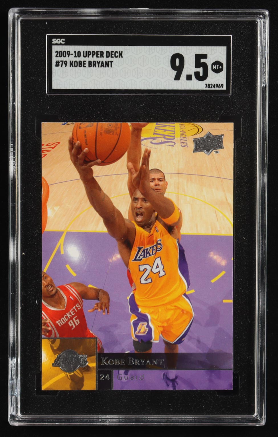 Kobe Bryant 2009-10 Upper Deck #79 (SGC 9.5) at PristineAuction.com Kobe Bryant 2009-10 Upper Deck #79 (SGC 9.5) at PristineAuction.com