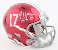 Mark Ingram II Signed Alabama Crimson Tide Chrome Alternate Speed Mini Helmet Inscribed "Heisman 09'" (Beckett) at PristineAuction.com