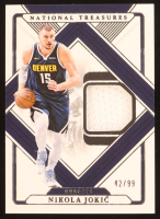 Nikola Jokic 2024-25 Panini National Treasures Game-Worn #TTJOK #42/99 at PristineAuction.com