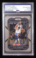 Klay Thompson Signed 2022-23 Panini Prizm Monopoly #29 (PSA) at PristineAuction.com