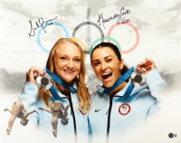Sarah Bacon & Kassidy Cook Signed Team USA 16x20 Photo Inscribed "USA" (Beckett) at PristineAuction.com