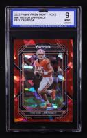 Trevor Lawrence 2023 Panini Prizm Draft Picks Prizms Red Ice #96 (ISA 9) at PristineAuction.com