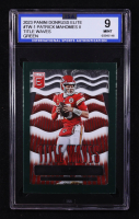 Patrick Mahomes II 2023 Elite Title Waves Green #1 (ISA 9) at PristineAuction.com