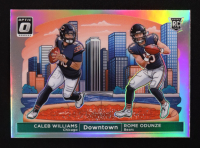 Caleb Williams / Rome Odunze 2024 Donruss Optic Downtown Duos #10 RC at PristineAuction.com