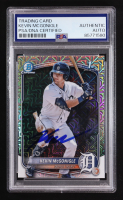 Kevin Mcgonigle Signed 2025 Bowman Chrome Prospects Mega #BCP-79 RC (PSA) at PristineAuction.com