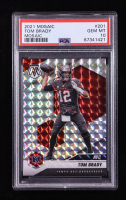 Tom Brady 2021 Panini Mosaic Mosaic #201 NFC (PSA 10) at PristineAuction.com