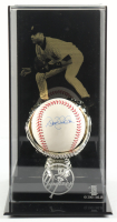 Derek Jeter Signed OML Baseball with Photoback Display Case (PSA) at PristineAuction.com