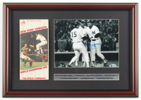 Reggie Jackson Signed Yankees Custom Framed Photo Display (Beckett) at PristineAuction.com