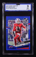 Josh Allen 2023 Donruss Press Proof Blue #32 (ISA 9) at PristineAuction.com