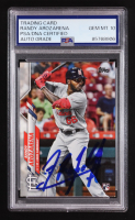 Randy Arozarena Signed 2020 Topps Series One #229 RC (PSA | Autograph Graded PSA 10) at PristineAuction.com