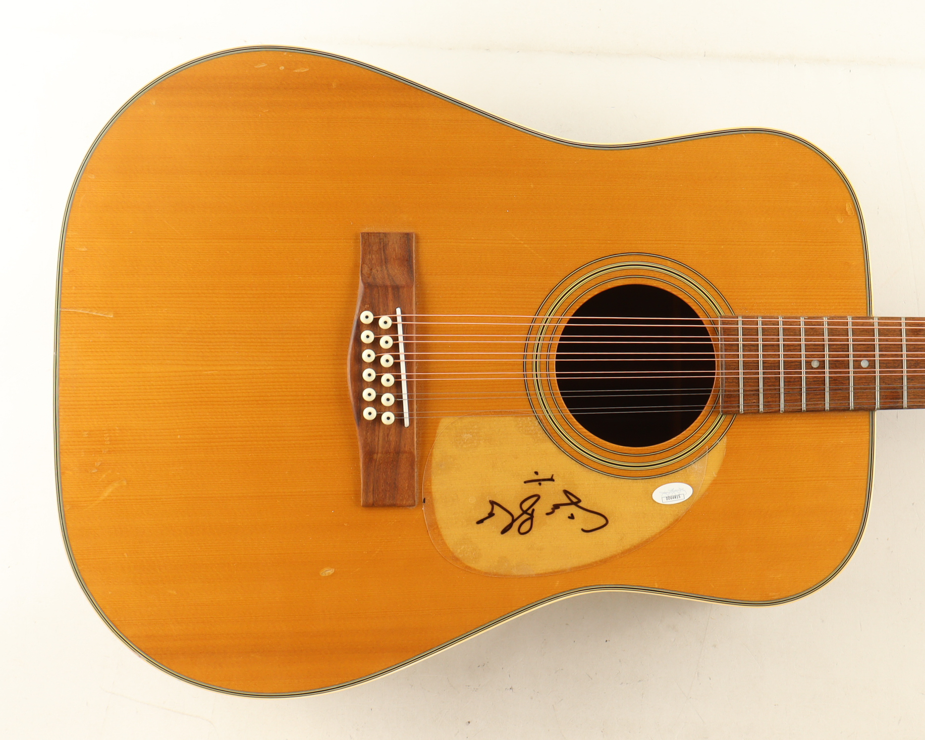 Ginger Baker Signed Pickguard With Acoustic Guitar (JSA) at PristineAuction.com Ginger Baker Signed Pickguard With Acoustic Guitar (JSA) at PristineAuction.com