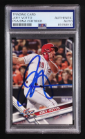 Joey Votto Signed 2017 Topps Update Series #US43 (PSA) at PristineAuction.com